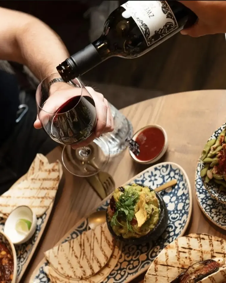 Ein Glas dazu im Agave